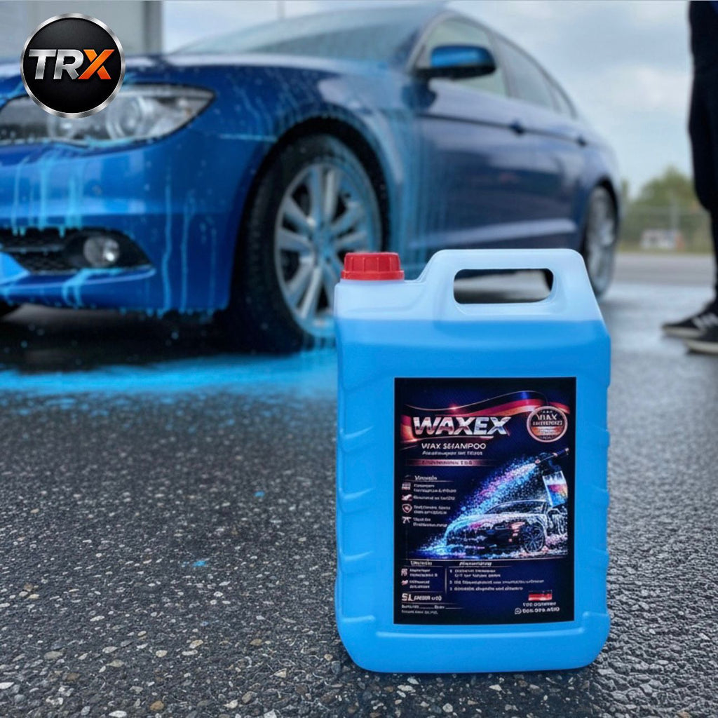 WAXEX – شامبو سيارات احترافي بلمعة فائقة